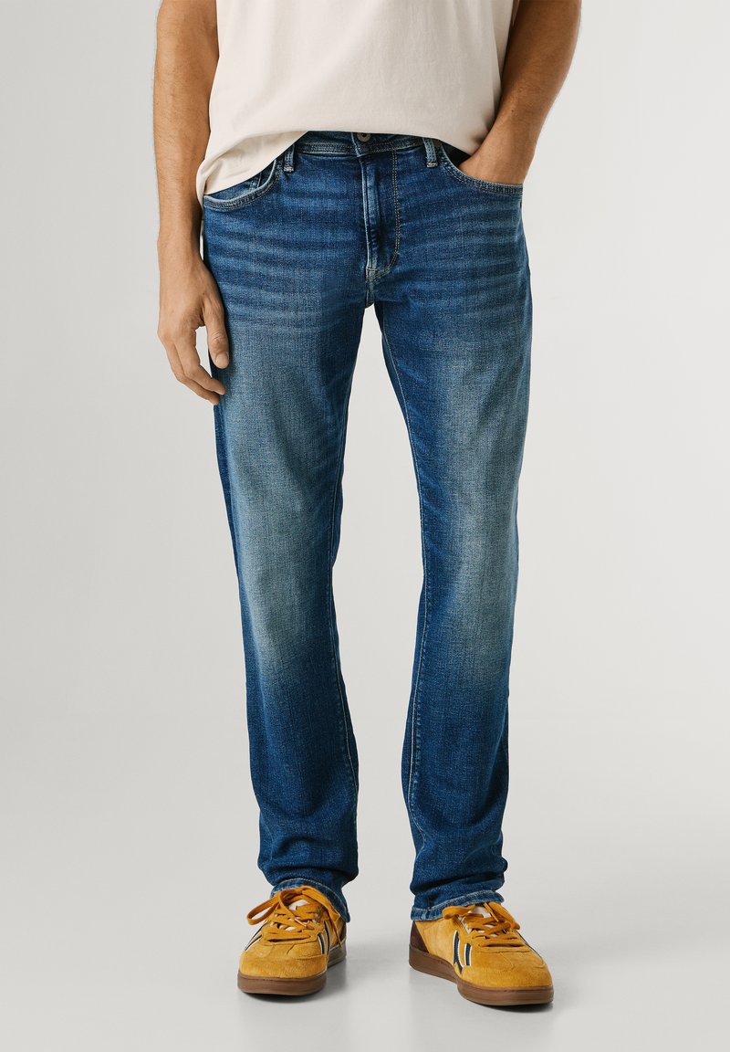 Pepe Jeans STANLEY - Jeans slim fit - denim/blu scuro Pepe Jeans STANLEY - Jeans slim fit - denim/blu scuro