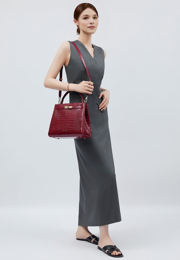 VICTORIA III - Handtasche - bordeaux