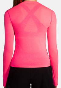 Brooks HIGH POINT - Pikkade varrukatega topp - neo pink