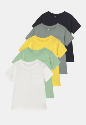 NBMSAZU 5 PACK - T-shirt print - pastel green