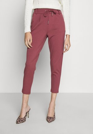ONLPOPTRASH EASY - Pantaloni - dark red