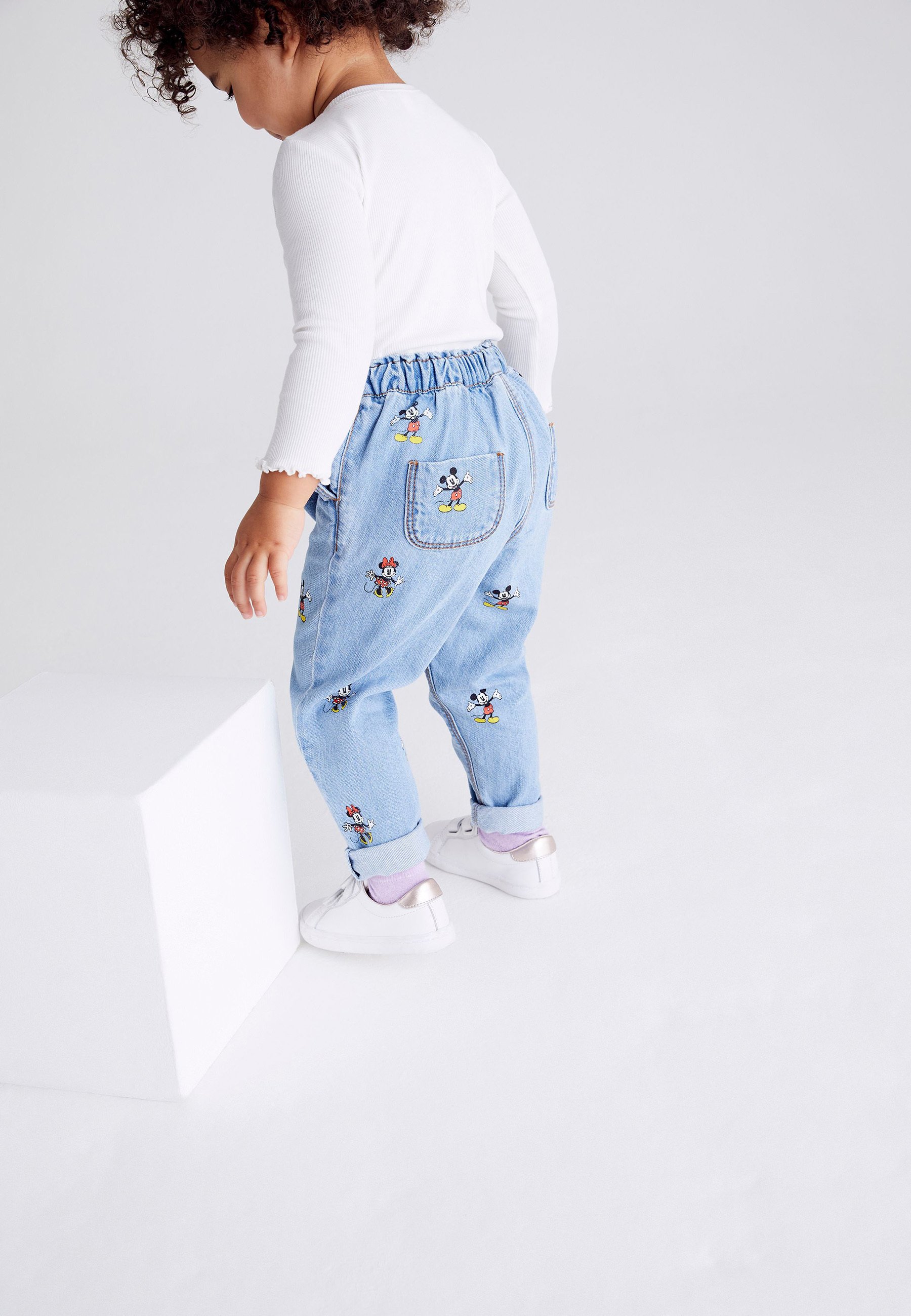 Next DISNEY MICKEY AND MINNIE MOUSE - Jeans a sigaretta - blue/blu -  Zalando.it
