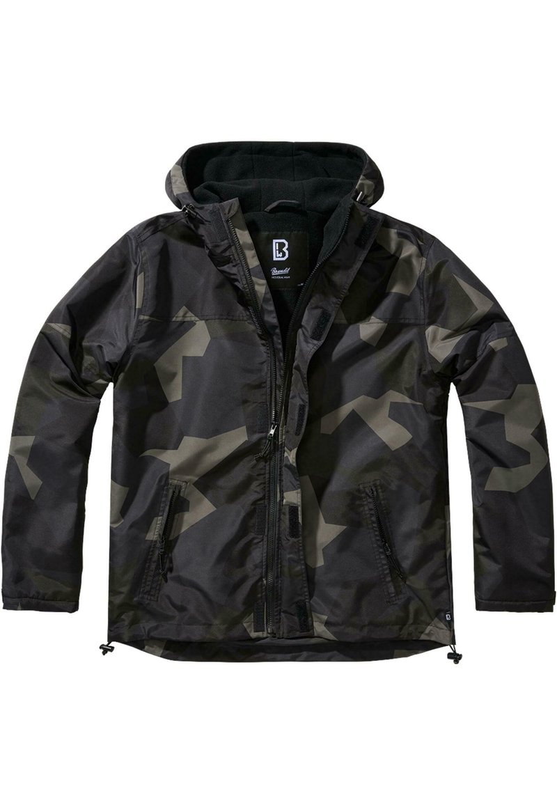 Brandit BREAKER FRONTZIP - Lahka jakna - m darkcamo