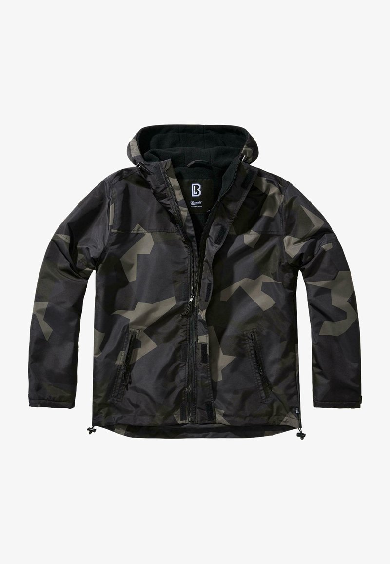 Brandit BREAKER FRONTZIP - Lahka jakna - m darkcamo