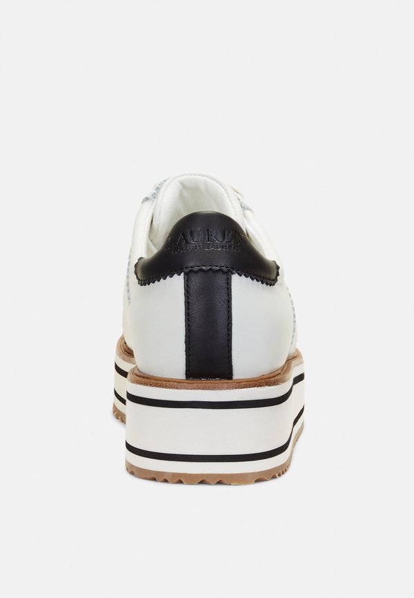 AMELIA LEATHER PLATFORM SNEAKER - Trainers3
