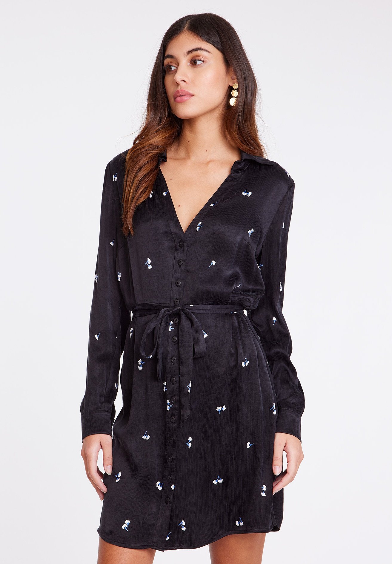 Kookai HOLLIE - Abito a camicia - black/nero - Zalando.it