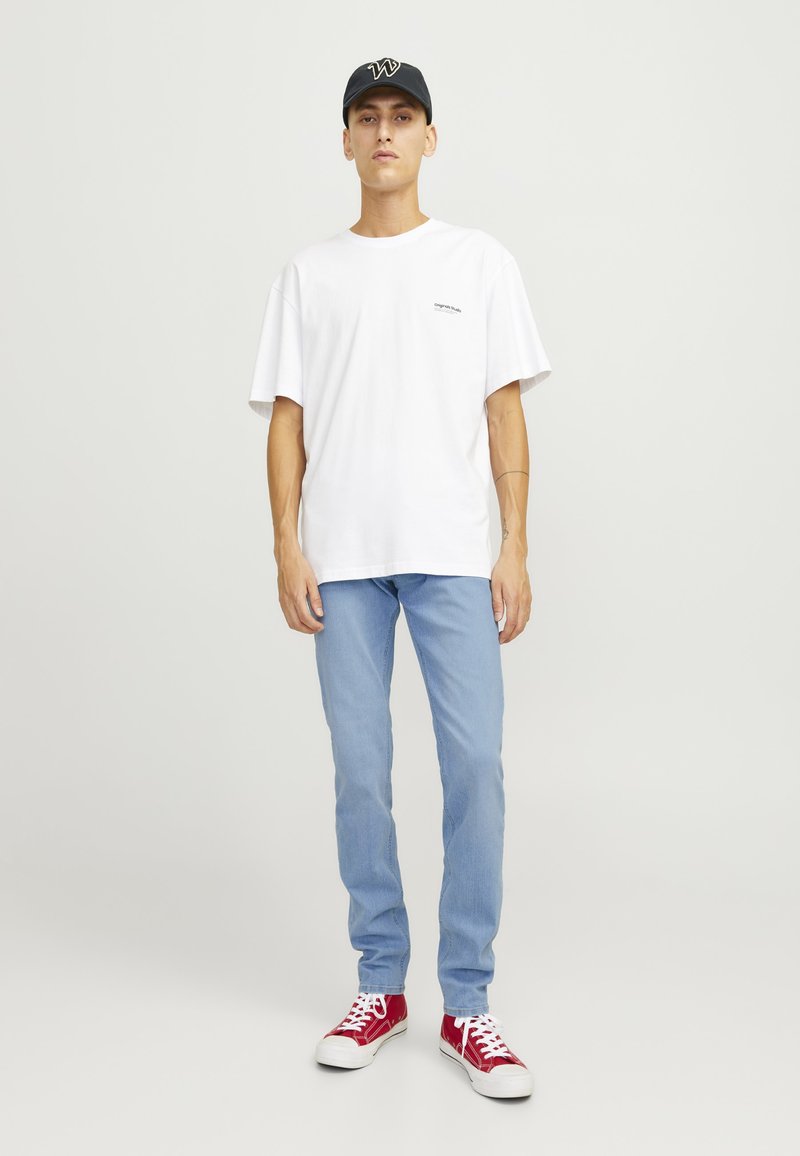 jack & jones Jeans Skinny Fit blauw denim/bluedenim