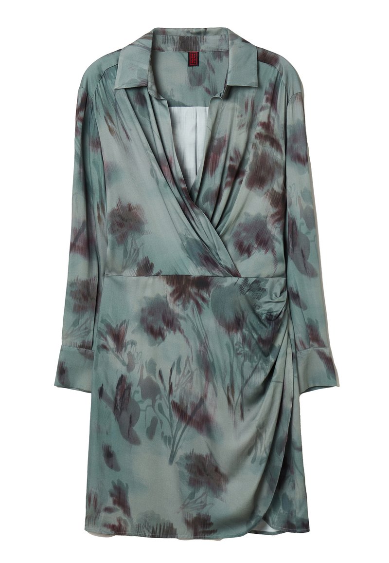 Stefanel Jurk lichtgroen Stefanel Jurk lichtgroen