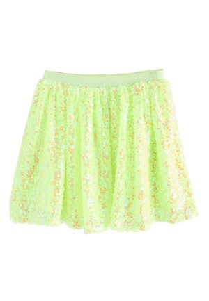 Next REGULAR FIT SEQUIN - Gonna a campana - fluro yellow