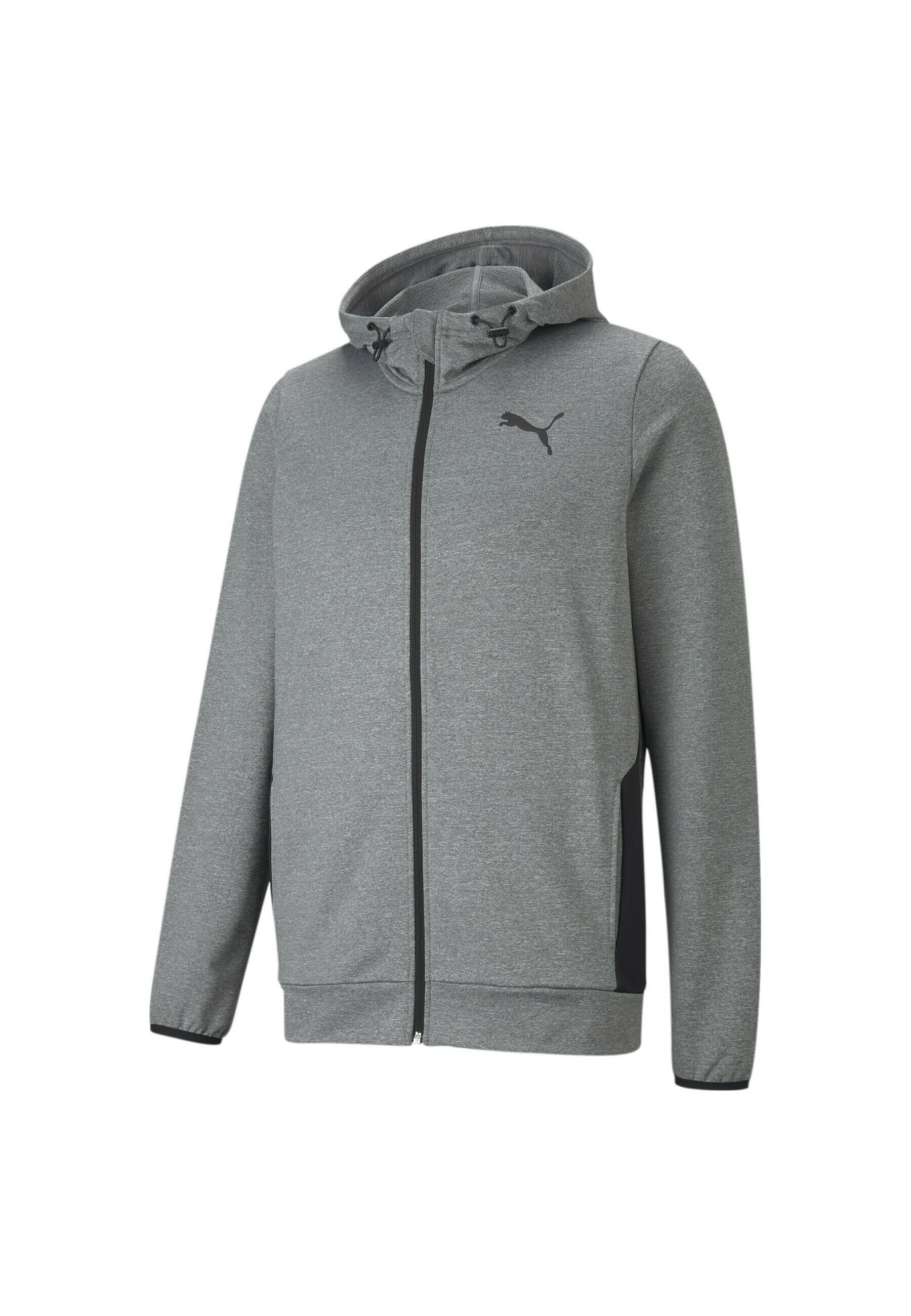 Puma Sudadera con cremallera - medium gray heather/gris - Zalando.es
