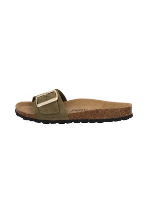 MALTA - Slip-on sandaler - khaki