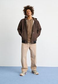 Dickies LURAY POCKET TEE - Paprasti marškinėliai - mushroom