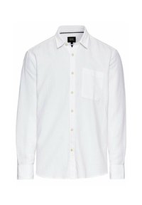 LANGARM MIT SOFT-WASH-VEREDELUNG - Overhemd - white