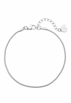 ROUND SNAKE - Tobillera - silberfarben