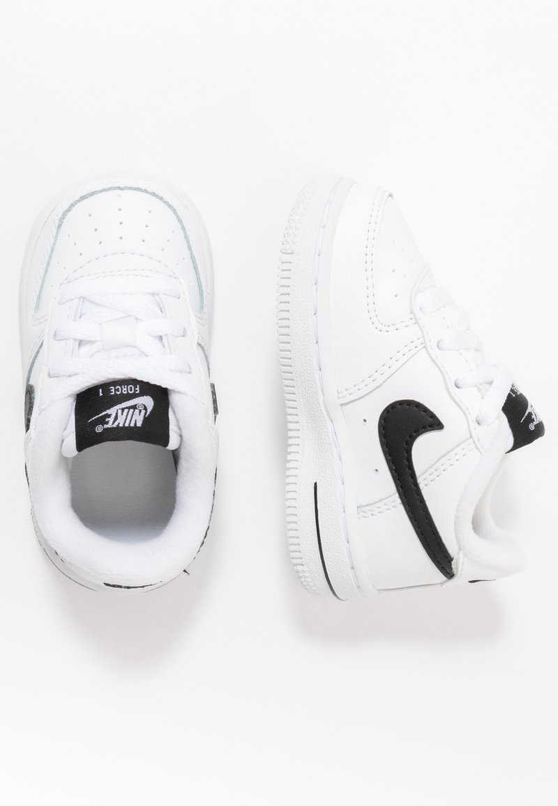 nike white & black air force 1 an20 trainers youth