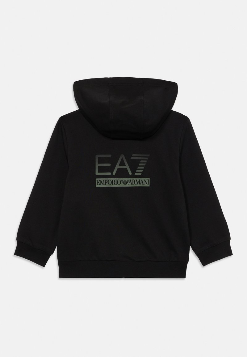 EA7 Emporio Armani UNISEX Zip-up sweatshirt black