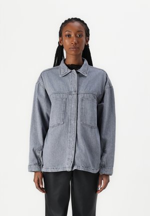 ONLEMMIE SHIRT - Overhemdblouse - medium grey denim