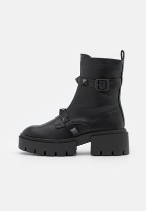 Platåstövletter - black