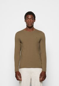 Tommy Hilfiger STRETCH SLIM FIT - Camisola de manga comprida - faded military
