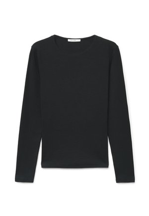 Calliope, T-SHIRT TINTA UNITA - Maglietta a manica lunga - ultrablack