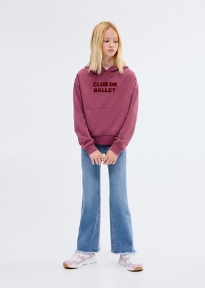 Mango Kids FRAYED - Flared jeans - blue