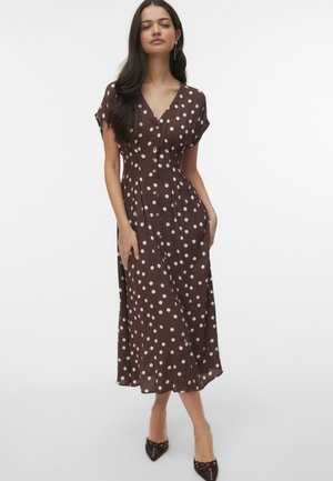 Vero Moda, VMELISA - Robe longue - brown