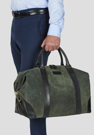 Howard London, WEEKEND BAG STEVEN SUEDE GREEN - Borsa da viaggio - green