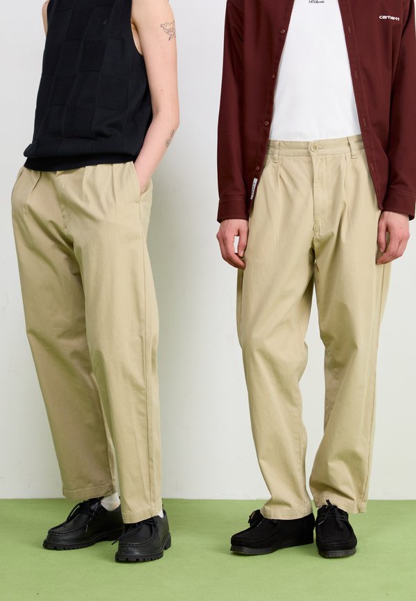 DRILL PART TIMER UNISEX - Trousers - khaki