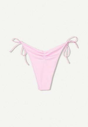 Bershka GATHERED - Bikini bottoms - light pink