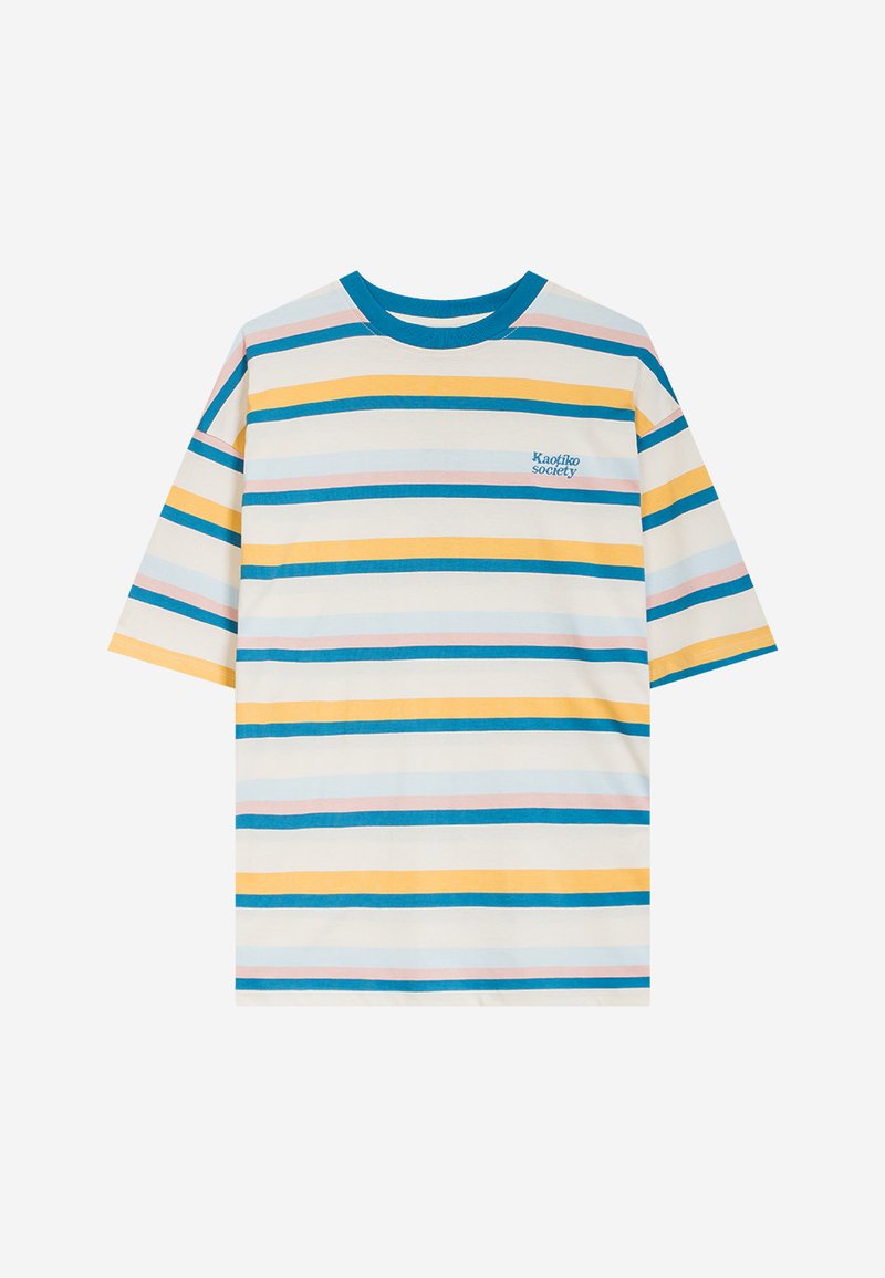 Kaotiko T-shirt print meerkleurig