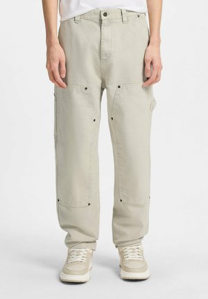 GIORO - Stoffhose - open white two