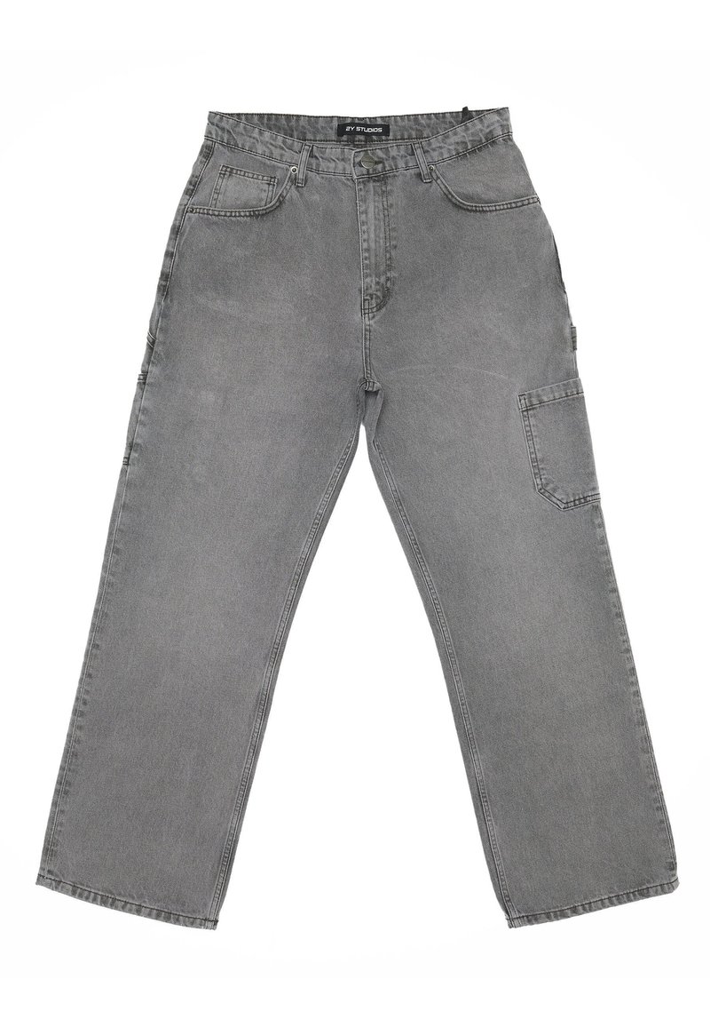 2Y Studios Baggy jeans grijs denim/greydenim 2Y Studios Baggy jeans grijs denim/greydenim