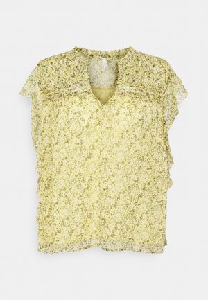Print T-shirt - yellow