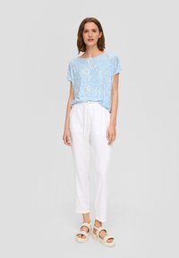 s.Oliver T-shirt print - himmelblau