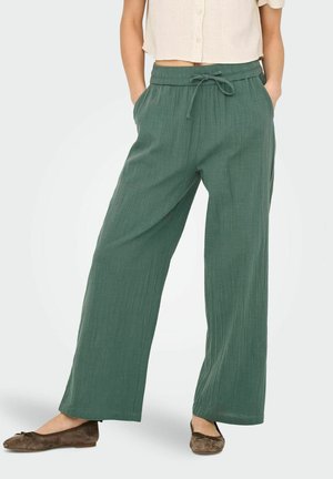 ONLTIZANA NOOS - Pantalones - balsam green