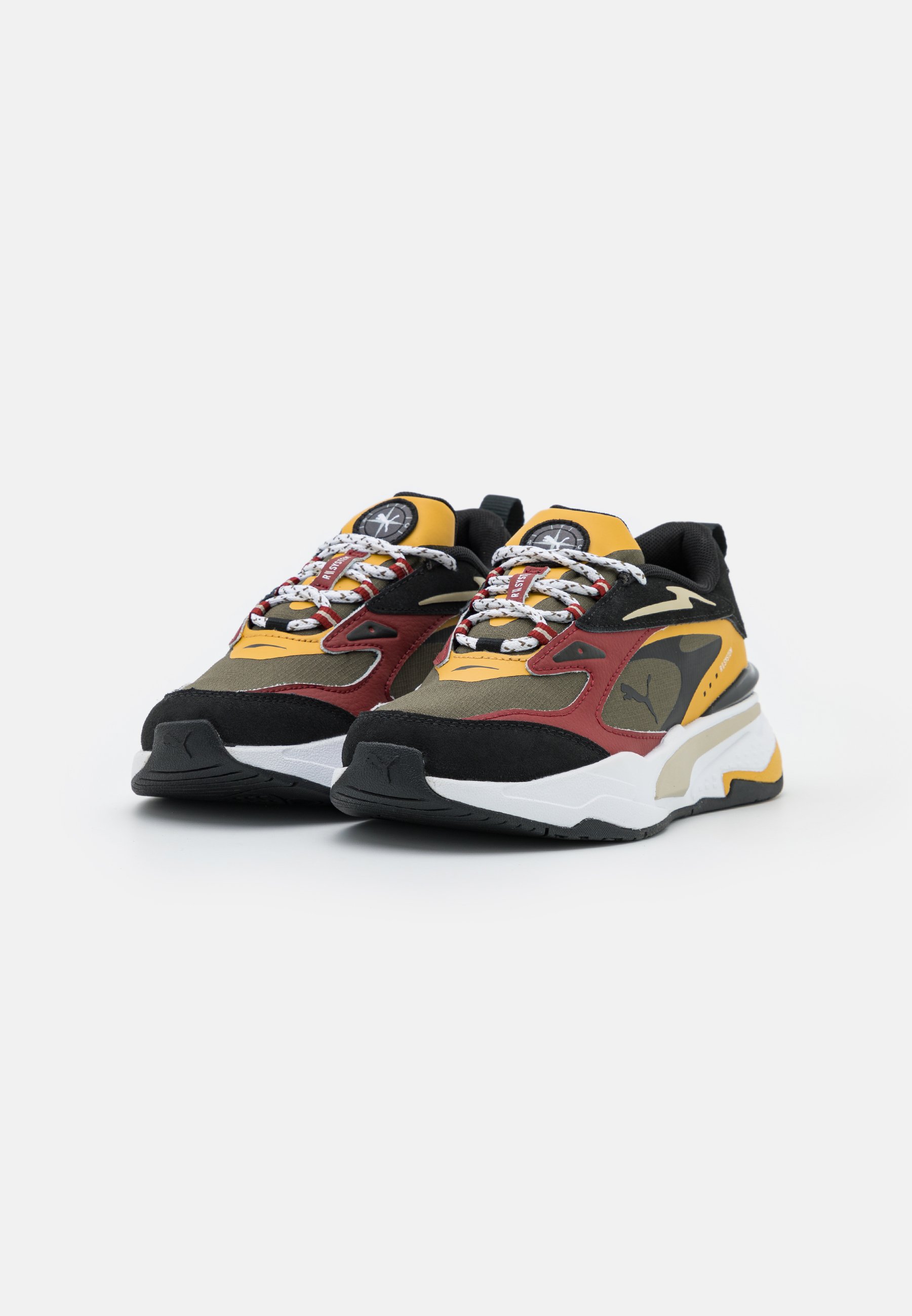 Puma RS-FAST T4C JR UNISEX - Sneakers laag - grape leaf/mineral  yellow/Donkergrijs - Zalando.nl