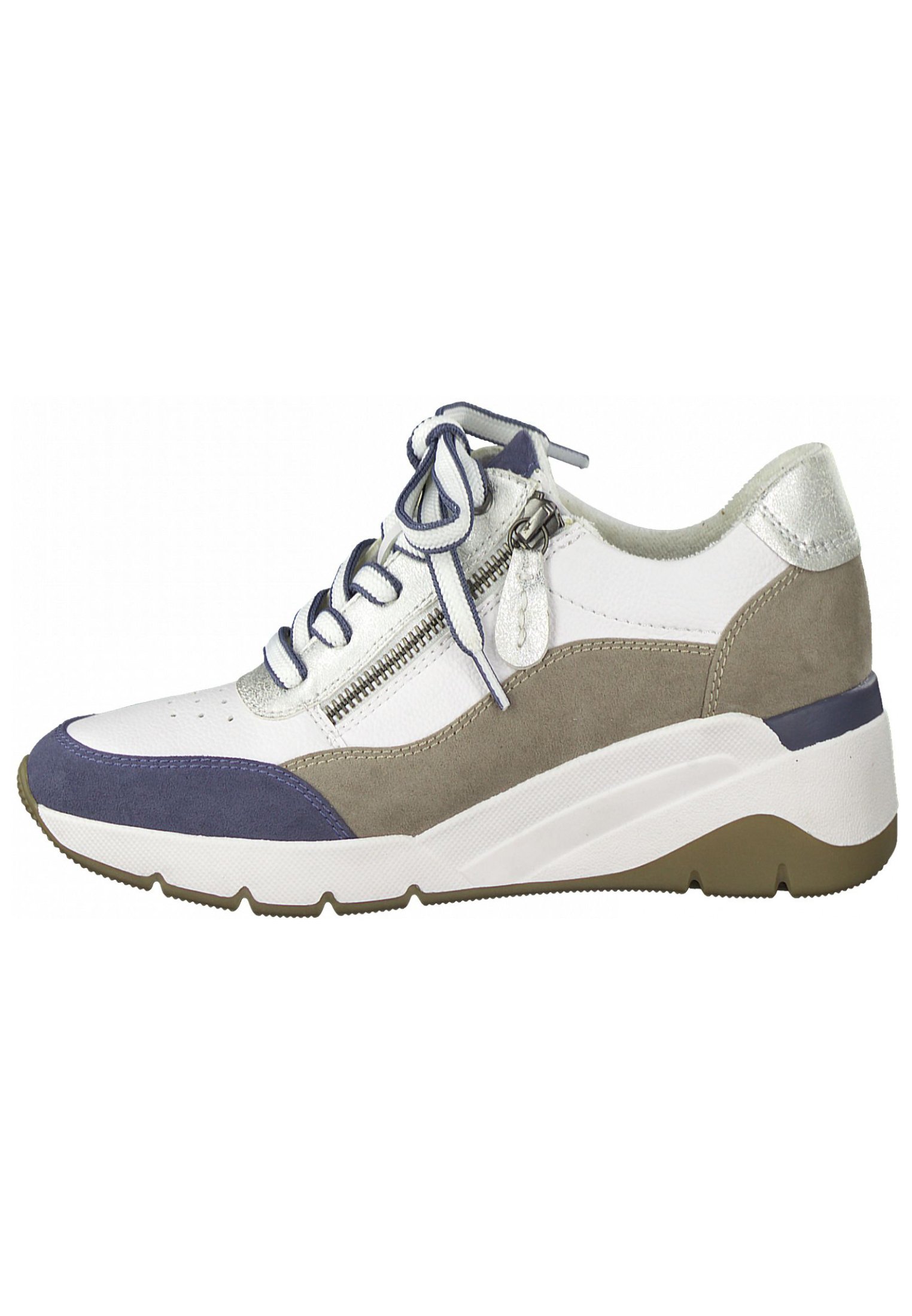 Jana Sneakers laag - white/blue/wit - Zalando.nl