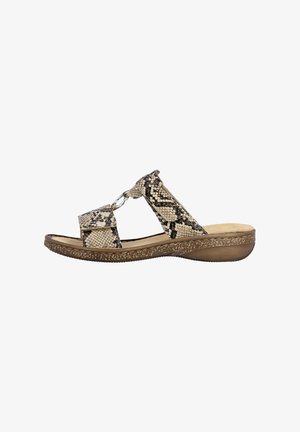 Rieker, SANDALES À ENFILER RIEKER SAFI - Sandalias - beige-combi
