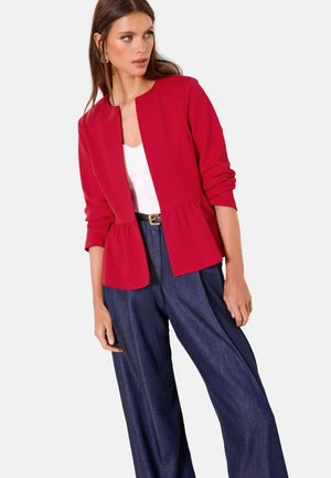 Lipsy, REGULAR FIT -  CROP  - Letná bunda - red