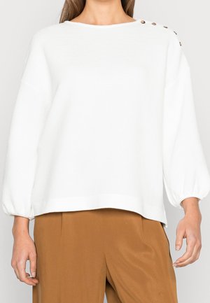 Långärmad tröja - off-white