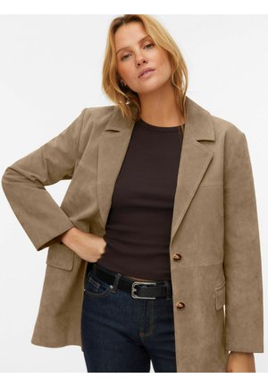 VMPERNILLE - Manteau court - silver mink