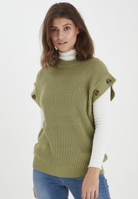 b.young Pullover - oil green