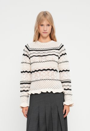 VISARAH  - Pulóver - birch/black