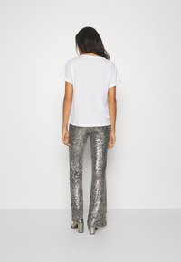 Pepe Jeans Tygbyxor - silver-coloured