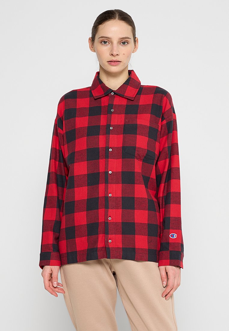 Champion Overhemdblouse rood Champion Overhemdblouse rood