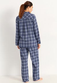 Cellbes of Sweden CHECKED SET - Nattplagg set - blue checked