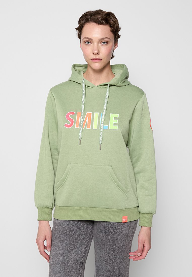 zwillingsherz Hoodie groen zwillingsherz Hoodie groen