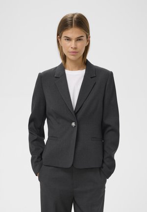 YUKTAIW ILA - Blazer - medium grey melange