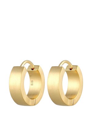 KUZZOI HOOPS MINIMAL - Earrings - gold-coloured