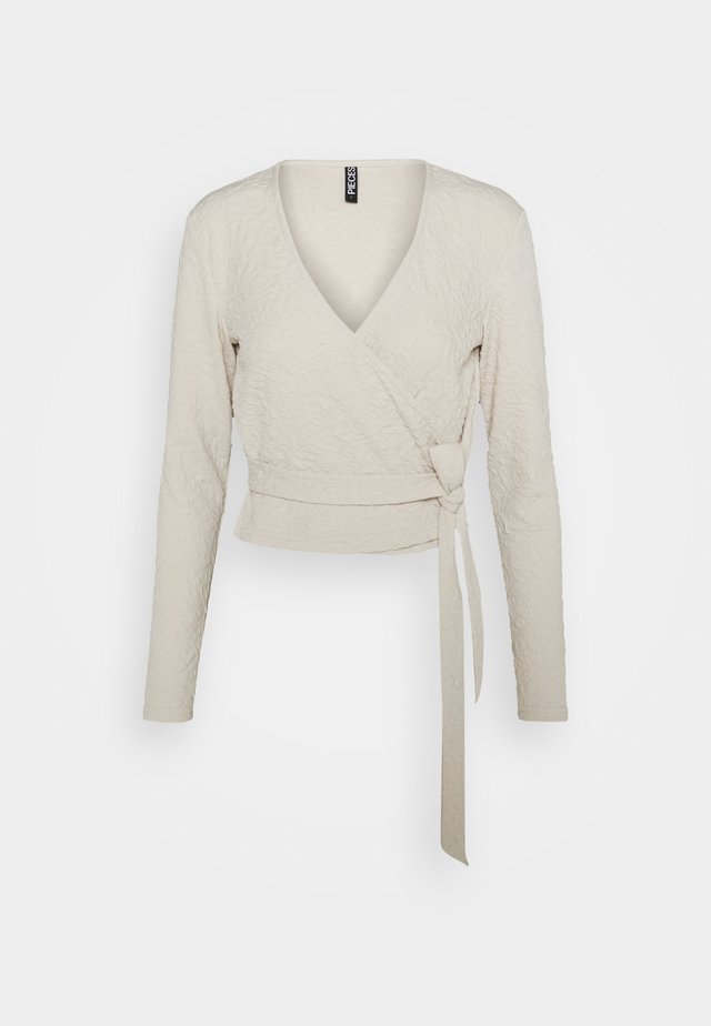 PCGRACELIA  WRAP  - Longsleeve - birch